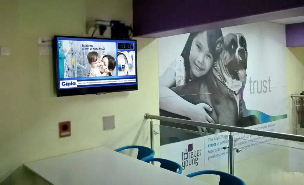 Corporate Communication Digital Signage