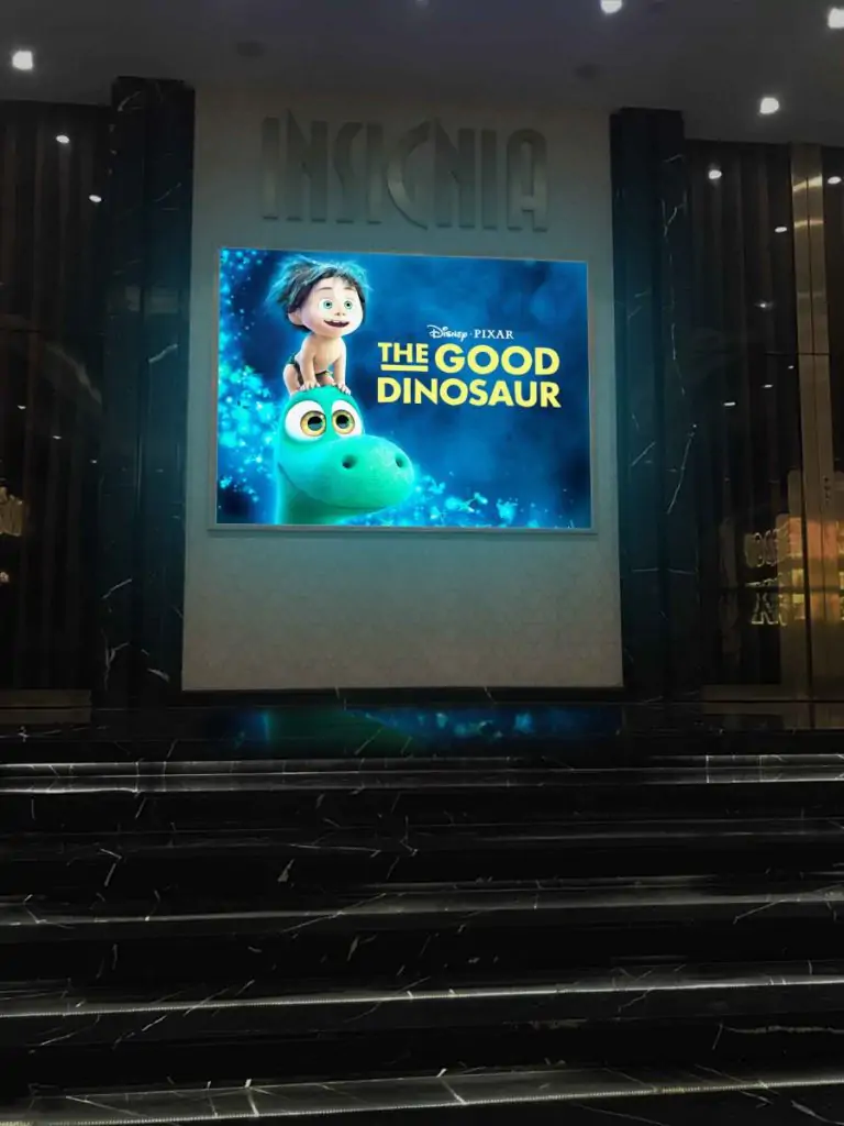 Indoor LED Display at INOX Theatre Entrance