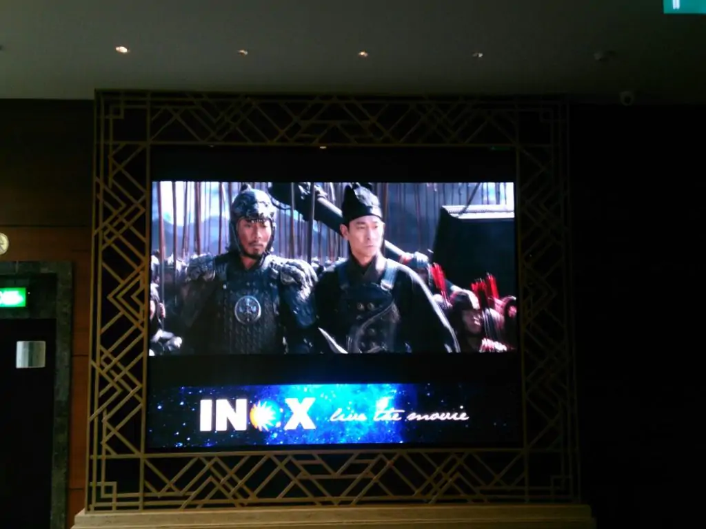 Indoor LED Video Wall Solution for INOX