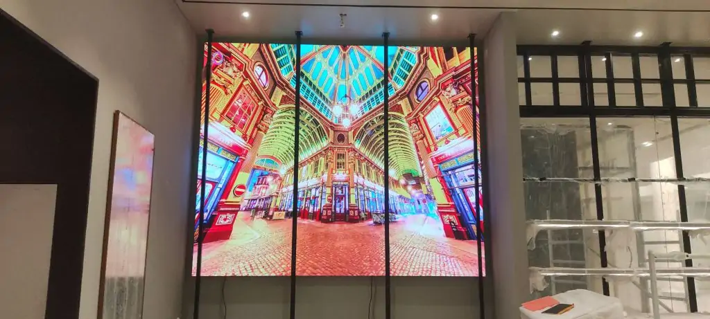 LED Backdrop at Coach Store