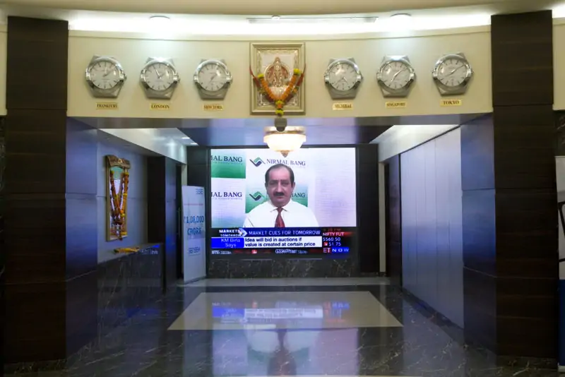 LED Display for BSE Lobby