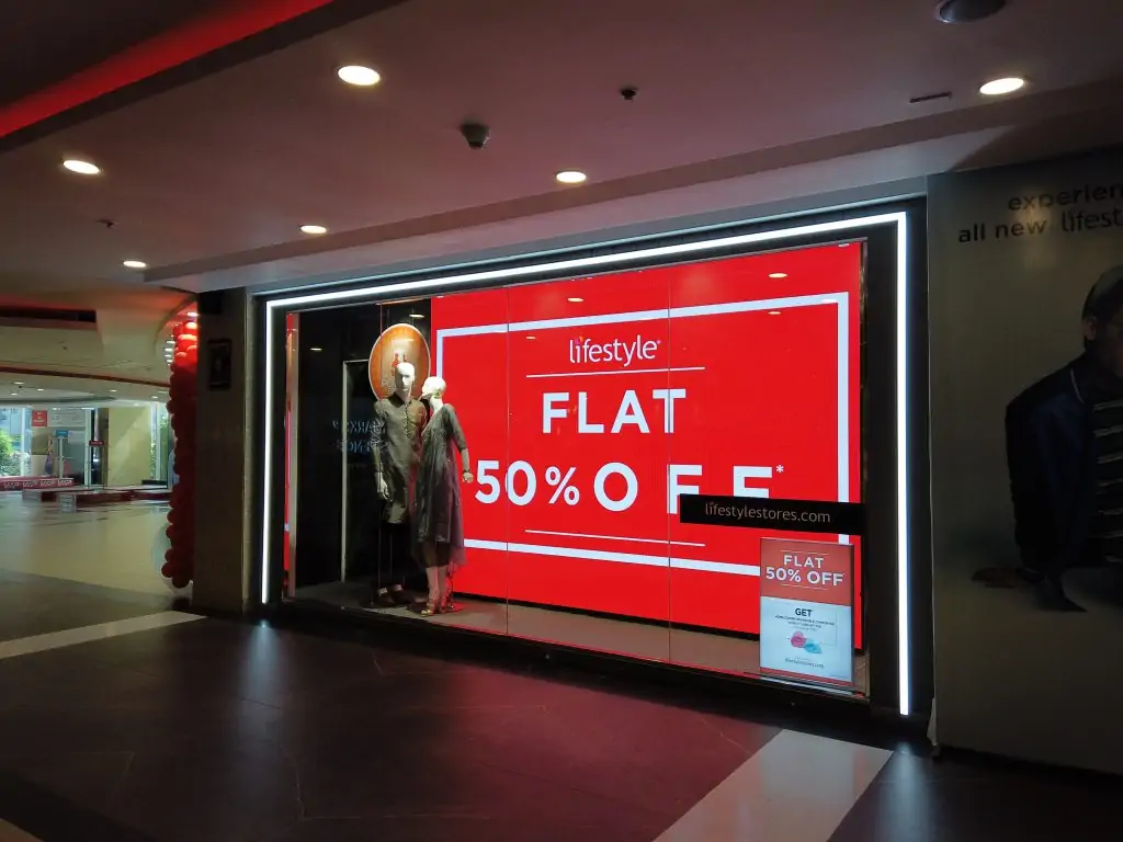 LED Videowall for Lifestyle Stores